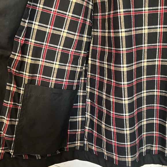 SOLD on EBay-Filson Shelter Cloth Woodland Jacket Black Plaid Lining Made in USA - Picture 8 of 11